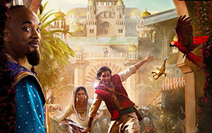 Poster of English movie, Aladdin releasing May 24, 2019